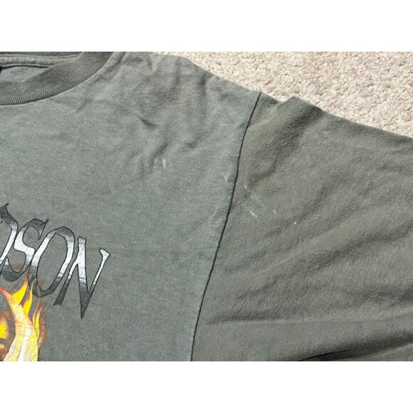 Vintage 2000 Harley Davidson Milwaukee Wisconsin T-Shirt Powertrain Engine Large - Picture 3 of 7